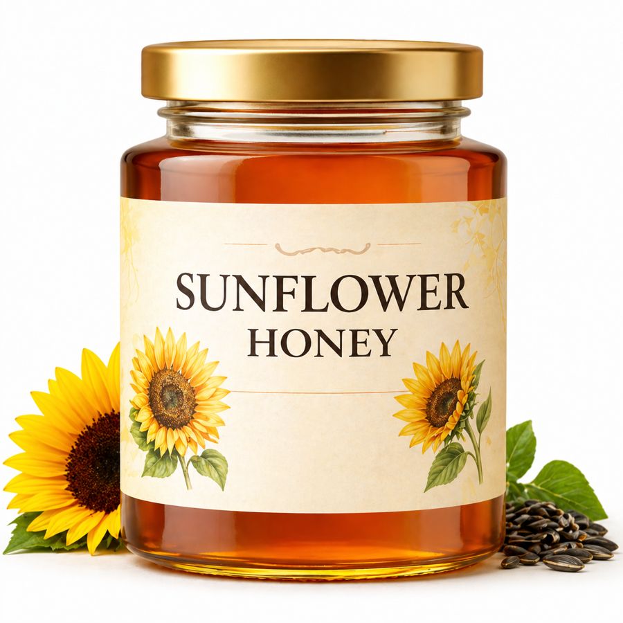 Sunflower Honey jar &mdash; We Globall export